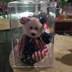 Ty baby pink face SPANGLED original